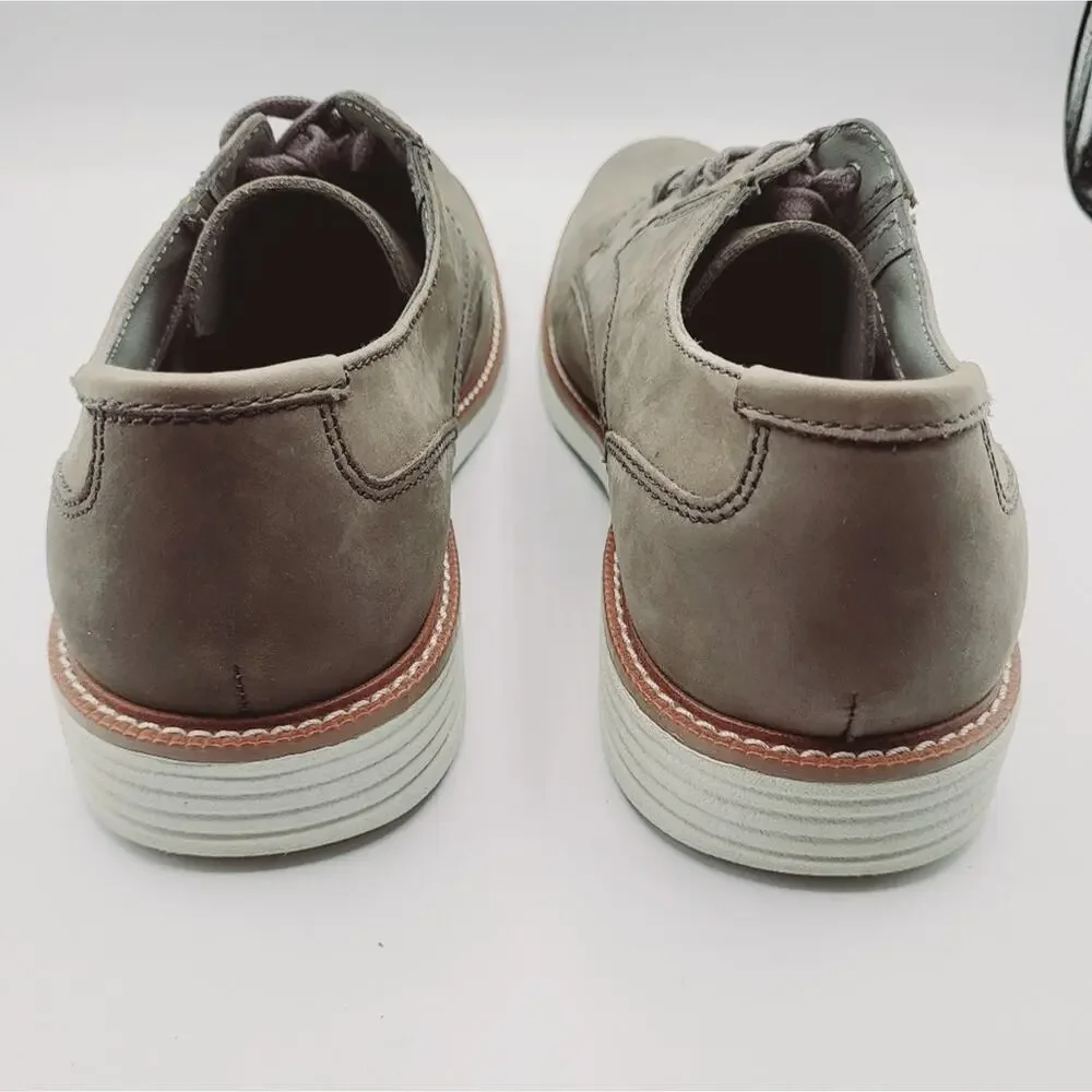 G.H. Bass & Co. Gray Suede Leather Lace Up Oxford Derby Size 9.5M